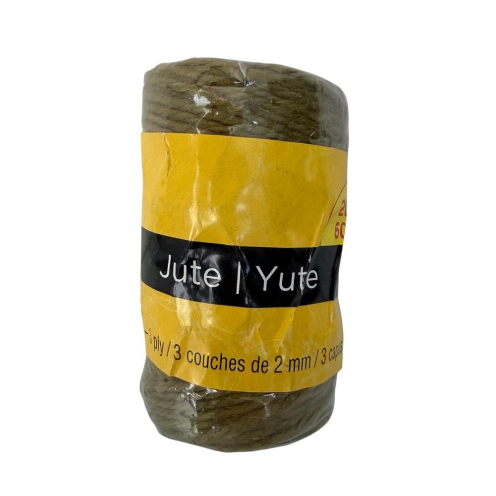 Bead Landing Jute 2mm - 3 ply 200ft 60.9m